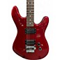 Used 1980s Kramer focus 2000 Chrome Red Metallic Solid Body Electric Guitar