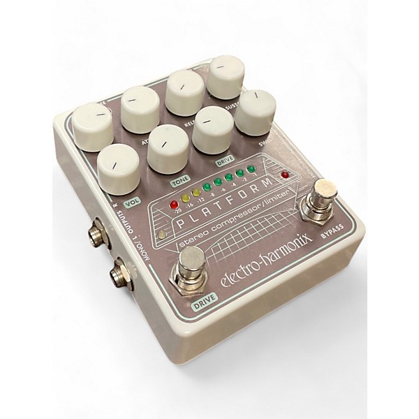 Used Electro-Harmonix Platform Stereo Compressor Limiter Effect Pedal