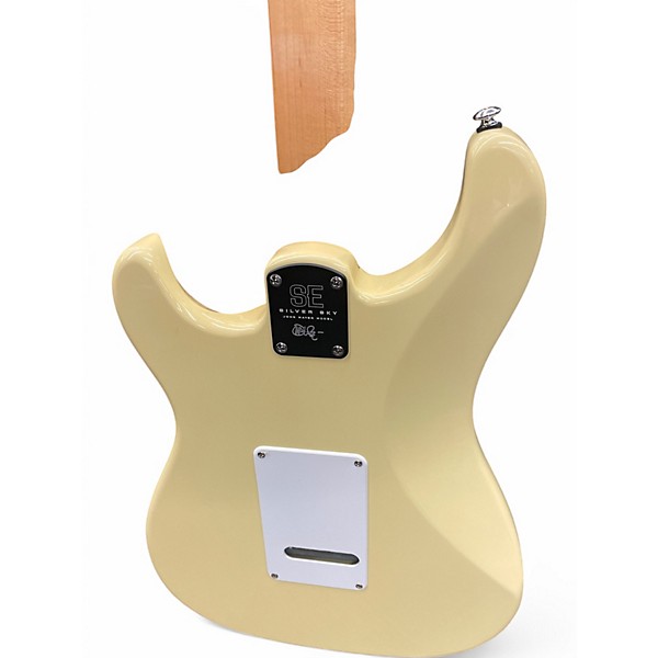 Used PRS SE Silver Sky Blonde Solid Body Electric Guitar