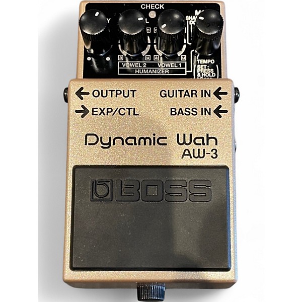 Used BOSS AW3 Dynamic Wah Effect Pedal