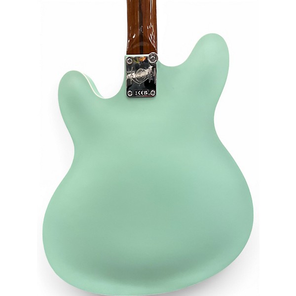Used Fender TOM DELONGE SIGNATURE STARCASTER SURF GREEN Hollow Body Electric Guitar