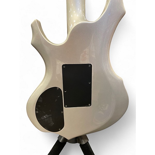 Used ESP LTD F250 SILVER Solid Body Electric Guitar