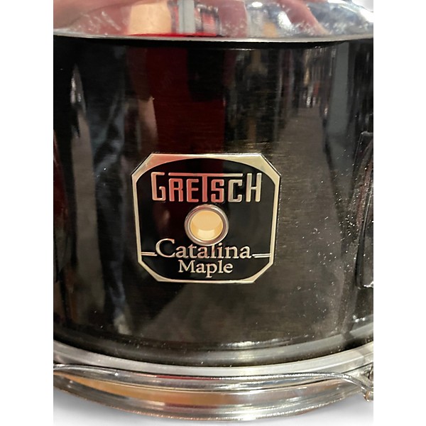 Used Gretsch Drums 5 Piece Catalina Maple Trans Charcoal Drum Kit