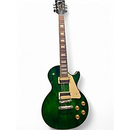 Used Gibson Les Paul Classic Green Solid Body Electric Guitar