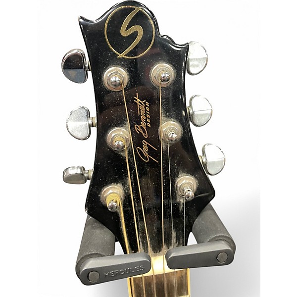 Used Samick ST9-1/BK Black Acoustic Guitar