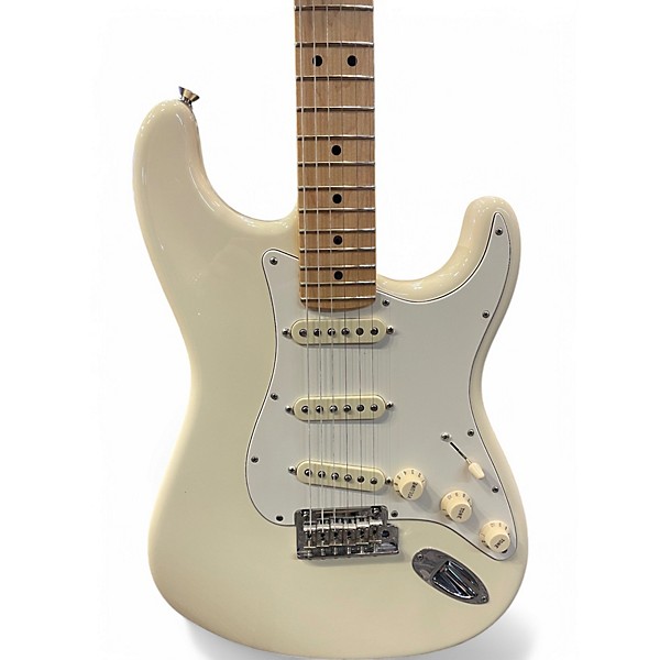Used Fender American Professional Stratocaster SSS Alpine White Solid Body Electric Guitar
