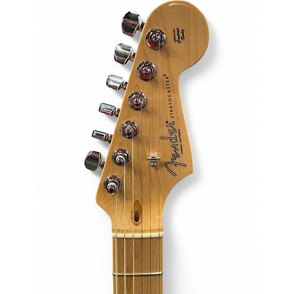 Used Fender American Professional Stratocaster SSS Alpine White Solid Body Electric Guitar