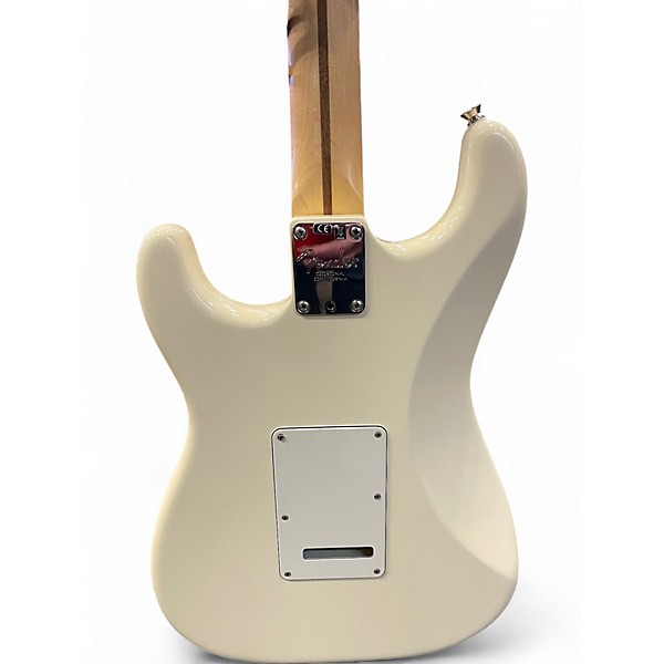 Used Fender American Professional Stratocaster SSS Alpine White Solid Body Electric Guitar