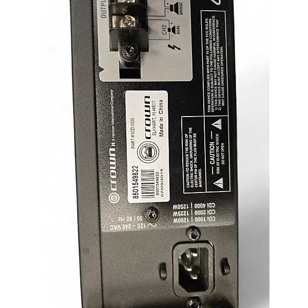 Used Phonic XP 3000 Power Amp