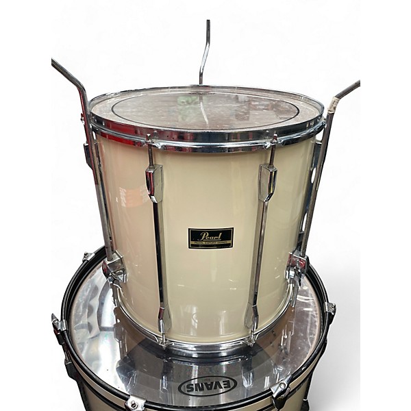 Used Pearl 3 Piece Export Off White Drum Kit