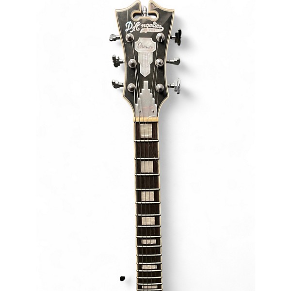 Used D'Angelico Premier Series DC transparent blue Hollow Body Electric Guitar