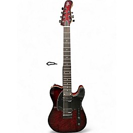 Used Michael Kelly 507-7 Red Solid Body Electric Guitar