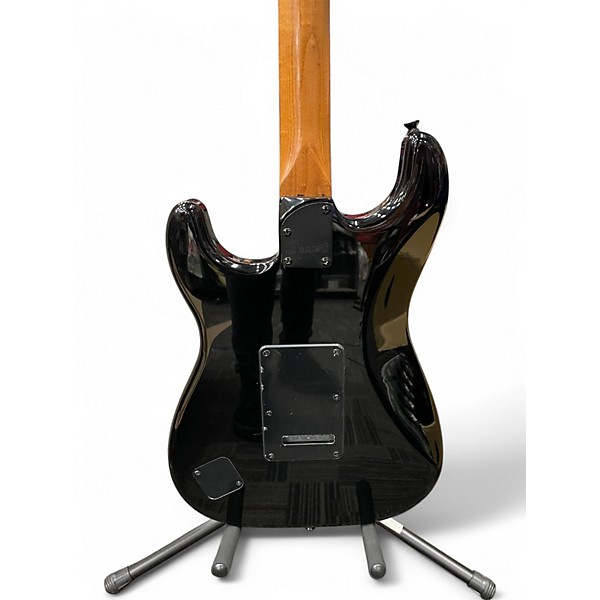 Used Squier Contemporary Stratocaster Black Solid Body Electric Guitar