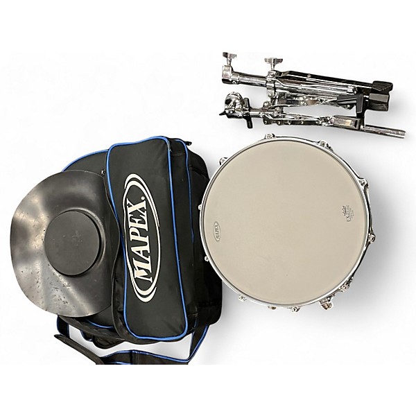 Used Mapex 14in snare drum kit  Chrome Drum