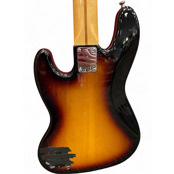 Used 2013 Fender Deluxe J Bass Sunbrust Electric Bass Guitar