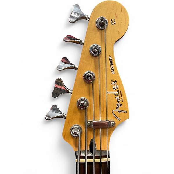 Used 2013 Fender Deluxe J Bass Sunbrust Electric Bass Guitar