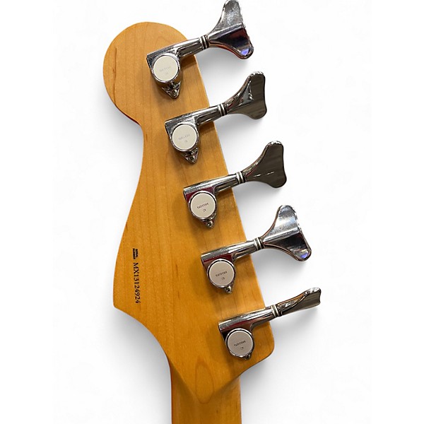 Used 2013 Fender Deluxe J Bass Sunbrust Electric Bass Guitar