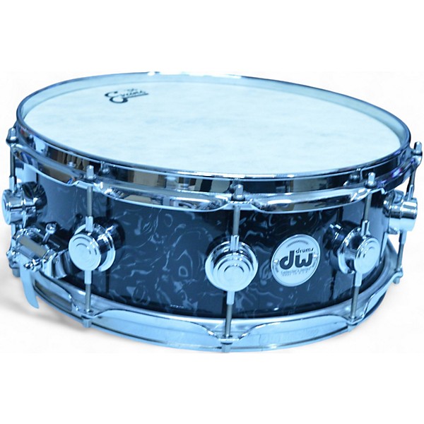 Used DW 5X14 Collector's Series Snare BLACK VELVET Drum