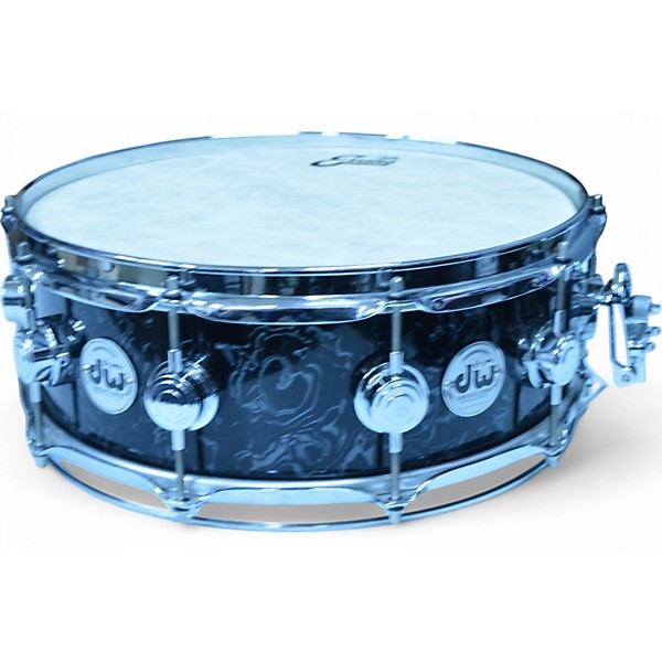 Used DW 5X14 Collector's Series Snare BLACK VELVET Drum