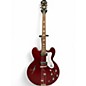 Used Epiphone Riviera Custom Wine Red Hollow Body Electric Guitar thumbnail