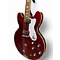 Used Epiphone Riviera Custom Wine Red Hollow Body Electric Guitar