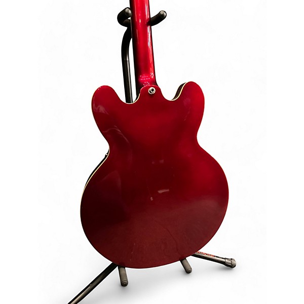 Used Epiphone Riviera Custom Wine Red Hollow Body Electric Guitar