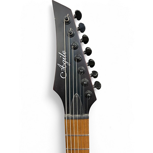 Used Agile epic 727 Blue Sunburst Solid Body Electric Guitar