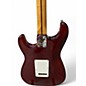 Used 2012 Fender Select Stratocaster Dark Cherry Burst Solid Body Electric Guitar