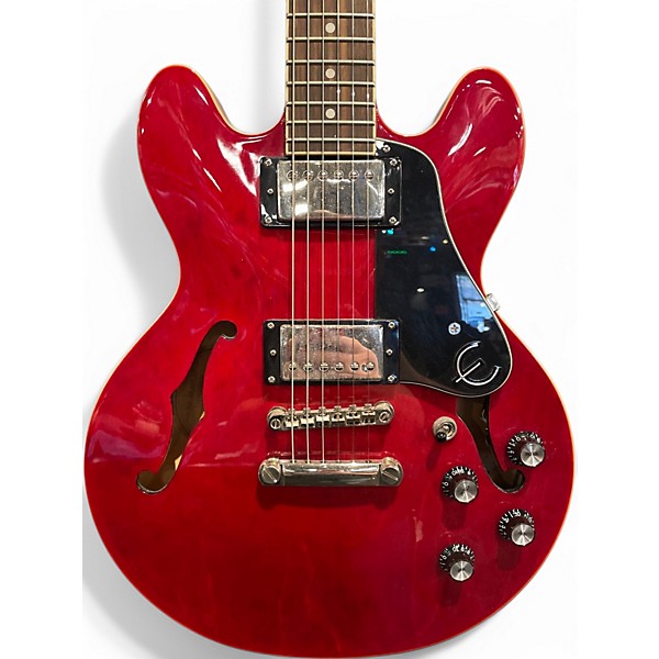 Used Epiphone ES339 Red Hollow Body Electric Guitar