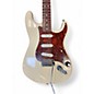 Used Fender Player Stratocaster Left Handed Vintage White Electric Guitar