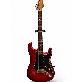 Used Fender Player Stratocaster HSS Candy Apple Red Solid Body Electric Guitar