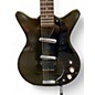 Used Danelectro DC59 DARK GREEN METALLIC SPARKLE Solid Body Electric Guitar