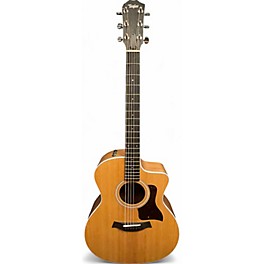 Used Taylor 214CE Natural Acoustic Electric Guitar