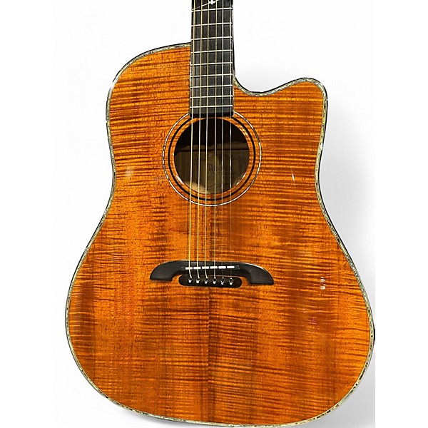 Used Alvarez DY1XK Koa Acoustic Electric Guitar