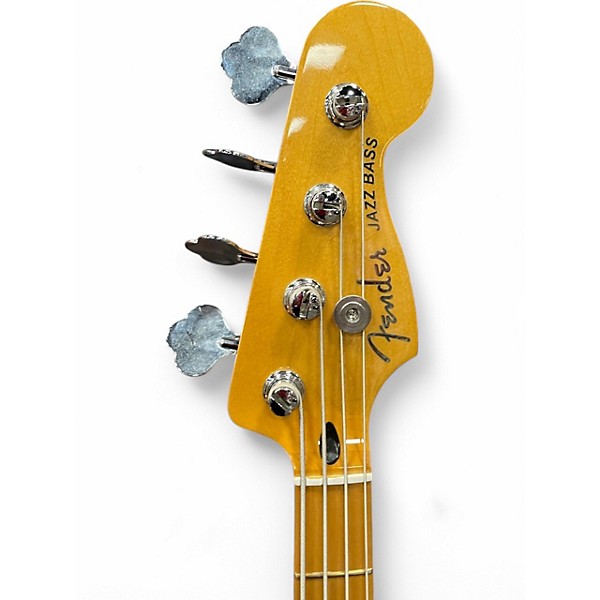 Used Fender Player Plus Active Jazz Bass Olympic Pearl Electric Bass Guitar