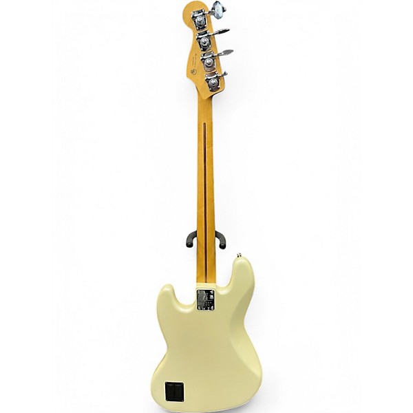 Used Fender Player Plus Active Jazz Bass Olympic Pearl Electric Bass Guitar