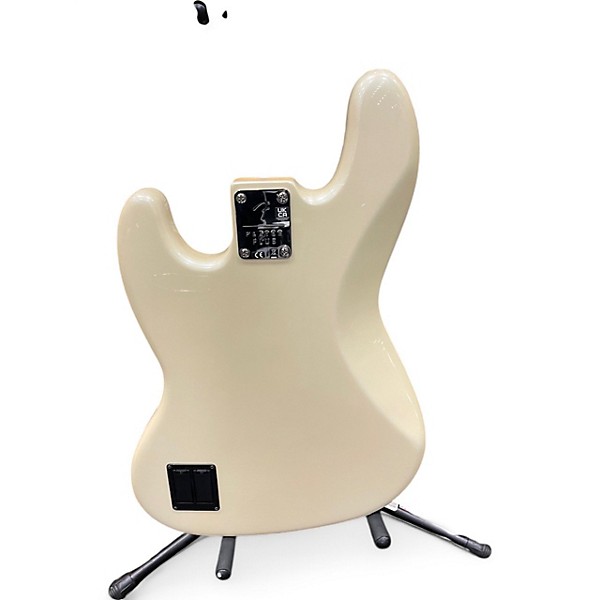 Used Fender Player Plus Active Jazz Bass Olympic Pearl Electric Bass Guitar