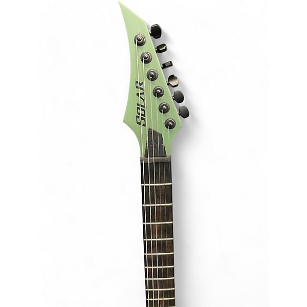 Used Solar Guitars V 1PU NO TREM OLIVE GREEN Solid Body Electric Guitar