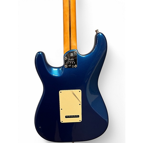 Used Fender American Ultra Stratocaster COBRA BLUE Solid Body Electric Guitar