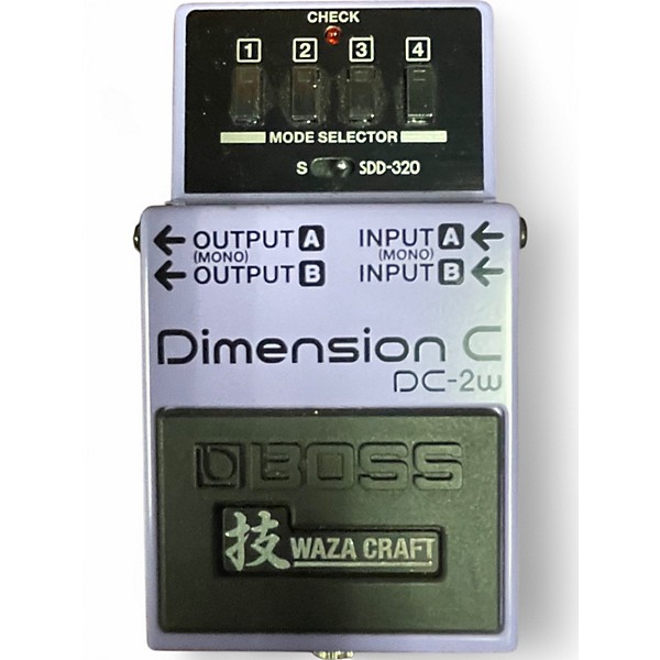 Used BOSS Dimension C DC-2W Effect Pedal