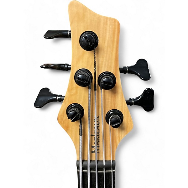 Used Marleaux MBASS BIGHOLLOW Natural Electric Bass Guitar