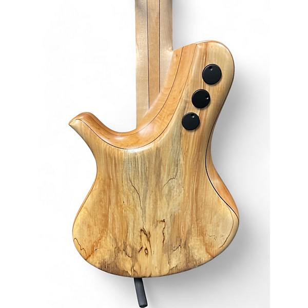 Used Marleaux MBASS BIGHOLLOW Natural Electric Bass Guitar