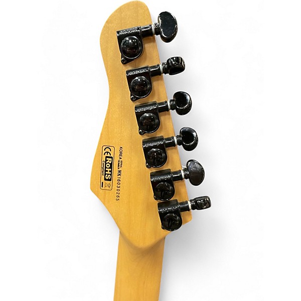 Used Dean NV FM TBK NashVegas Flame Hum-Hum Trans Charcoal Solid Body Electric Guitar