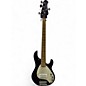 Used Ernie Ball Music Man Stingray 5 String Trans Purple Electric Bass Guitar thumbnail