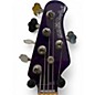Used Ernie Ball Music Man Stingray 5 String Trans Purple Electric Bass Guitar