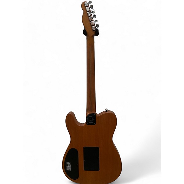 Used Fender American Acoustasonic Telecaster Natural Acoustic Electric Guitar