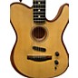 Used Fender American Acoustasonic Telecaster Natural Acoustic Electric Guitar