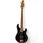 Used Ernie Ball Music Man Stingray 5 H BURNT APPLE SPARKLE Electric Bass Guitar thumbnail