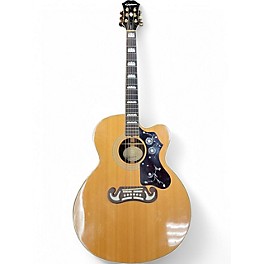 Used Epiphone EJ-300SCE Natural Acoustic Electric Guitar