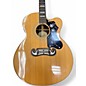 Used Epiphone EJ-300SCE Natural Acoustic Electric Guitar